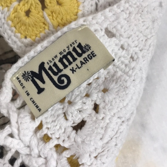 SHOW ME YOUR MUMU Garth Crochet Crop Top - Picture 4 of 7